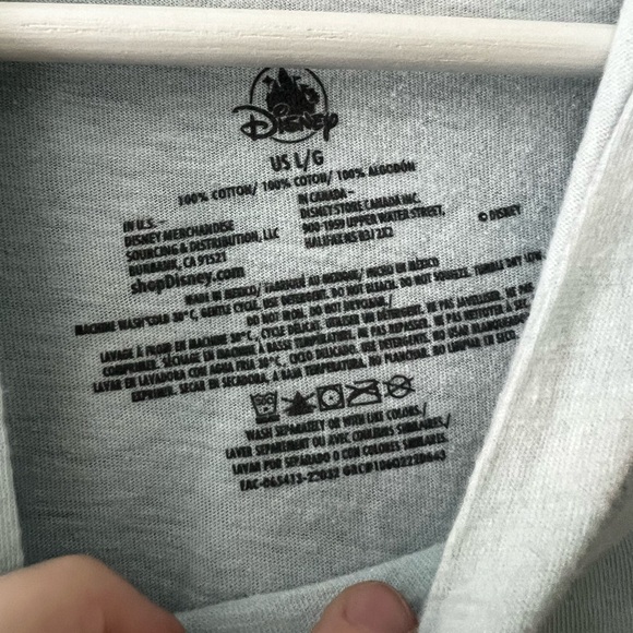 Disney Mickey Mouse Hoodie L Pastel Tie-Dye Ombre, Long Sleeve Pullover - Picture 2 of 7